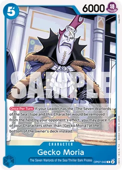 Gecko Moria OP07-042 500 Years In the Future