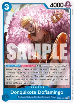 Donquixote Doflamingo OP07-048 500 Years In the Future