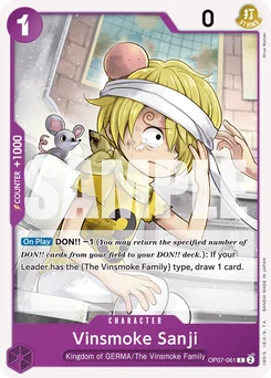 Vinsmoke Sanji OP07-061 500 Years In the Future