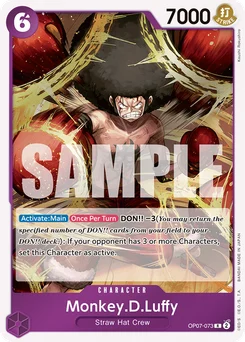 Monkey.D.Luffy OP07-073 500 Years In the Future