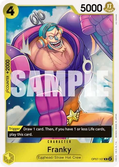 Franky OP07-107 500 Years In the Future