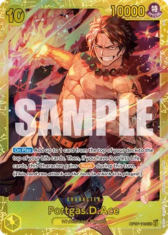 Portgas.D.Ace OP07-119 500 Years In the Future