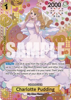 Charlotte Pudding OP03-112 P4 Two Legends