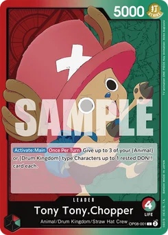 Tony Tony.Chopper OP08-001 Two Legends