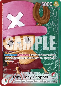 Tony Tony.Chopper OP08-001 P1 Two Legends