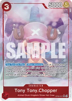 Tony Tony.Chopper OP08-007 P1 Two Legends