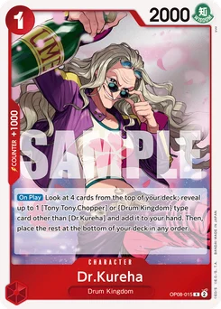 Dr.Kureha OP08-015 Two Legends