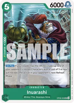 Inuarashi OP08-022 Two Legends