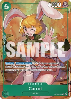 Carrot OP08-023 P1 Two Legends