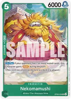 Nekomamushi OP08-028 Two Legends