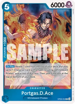 Portgas.D.Ace OP08-052 Two Legends