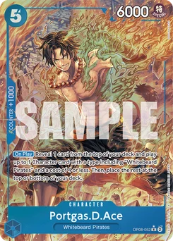 Portgas.D.Ace OP08-052 P1 Two Legends