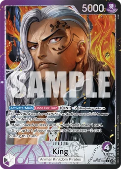 King OP08-057 P1 Two Legends