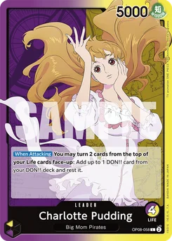 Charlotte Pudding OP08-058 Two Legends