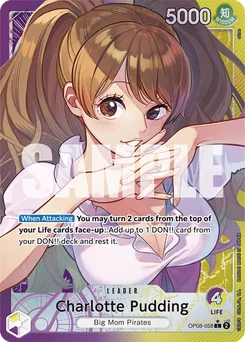 Charlotte Pudding OP08-058 P1 Two Legends