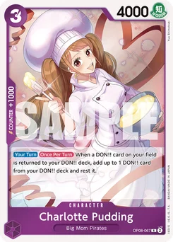 Charlotte Pudding OP08-067 Two Legends