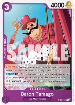 Baron Tamago OP08-070 Two Legends