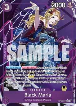 Black Maria OP08-074 P1 Two Legends