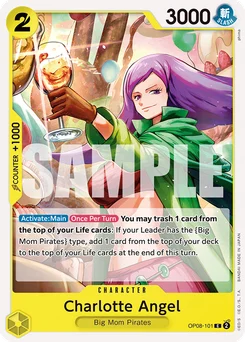 Charlotte Angel OP08-101 Two Legends