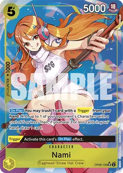 Nami OP08-106 P1 Two Legends