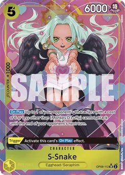 S-Snake OP08-112 P1 Two Legends