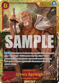 Silvers Rayleigh OP08-118 Two Legends