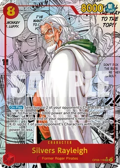 Silvers Rayleigh OP08-118 P2 Two Legends