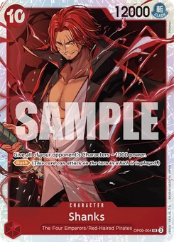 Shanks OP09-004 Emperors In the New World