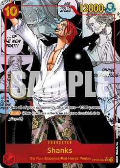 Shanks OP09-004 P2 Emperors In the New World