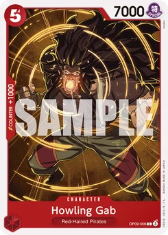 Howling Gab OP09-006 Emperors In the New World