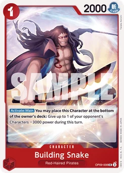 Building Snake OP09-008 Emperors In the New World