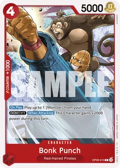 Bonk Punch OP09-010 Emperors In the New World