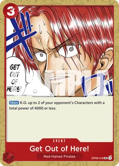 Get Out of Here! OP09-018 Emperors In the New World