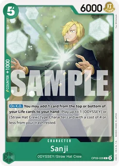 Sanji OP09-028 Emperors In the New World