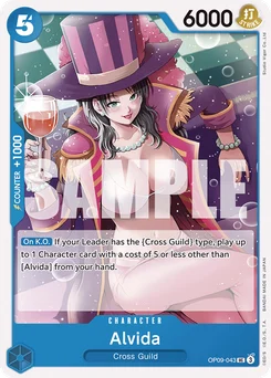 Alvida OP09-043 Emperors In the New World