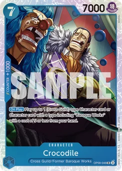 Crocodile OP09-046 Emperors In the New World