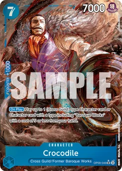 Crocodile OP09-046 P1 Emperors In the New World