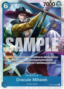 Dracule Mihawk OP09-048 Emperors In the New World