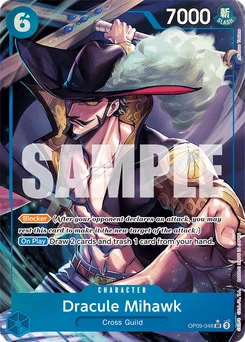 Dracule Mihawk OP09-048 P1 Emperors In the New World