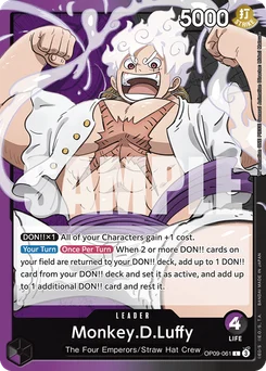 Monkey.D.Luffy OP09-061 Emperors In the New World