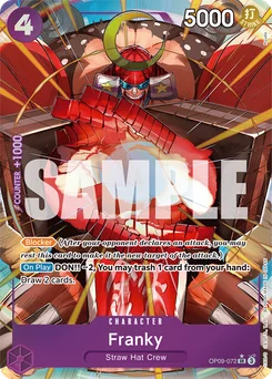Franky OP09-072 P1 Emperors In the New World