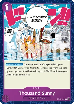 Thousand Sunny OP09-080 Emperors In the New World