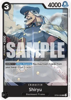 Shiryu OP09-088 Emperors In the New World