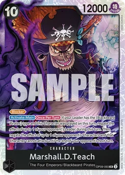 Marshall.D.Teach OP09-093 Emperors In the New World
