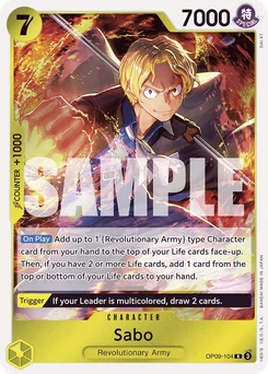 Sabo OP09-104 Emperors In the New World
