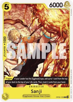 Sanji OP09-105 Emperors In the New World