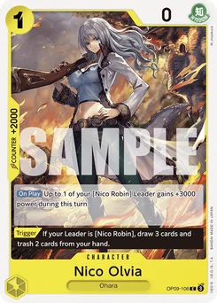 Nico Olvia OP09-106 Emperors In the New World
