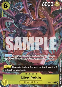 Nico Robin OP09-107 P1 Emperors In the New World