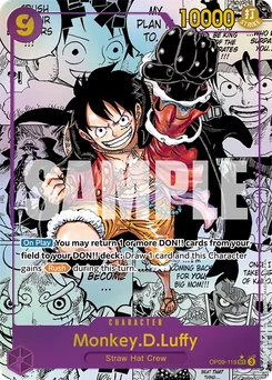 Monkey.D.Luffy OP09-119 P2 Emperors In the New World