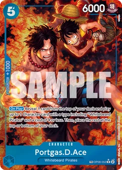 Portgas.D.Ace OP08-052 P2 Royal Blood